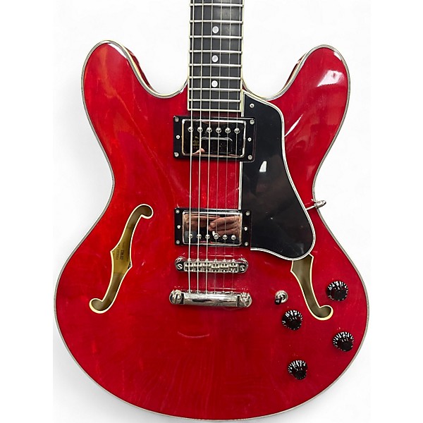 Used Eastman T386-RD RED Hollow Body Electric Guitar