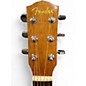 Used Fender GC140SCE Grand Concert Natural Acoustic Electric Guitar