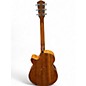 Used Fender GC140SCE Grand Concert Natural Acoustic Electric Guitar