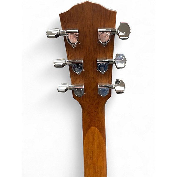 Used Fender GC140SCE Grand Concert Natural Acoustic Electric Guitar