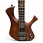 Used Mbj  Double Bit Custom 4 string bass Joe Kruze Natural Electric Bass Guitar