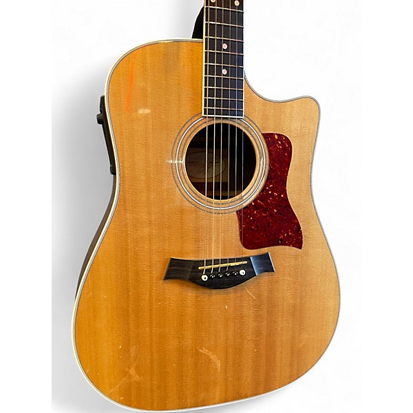 Used Taylor 410CE Natural Acoustic Electric Guitar