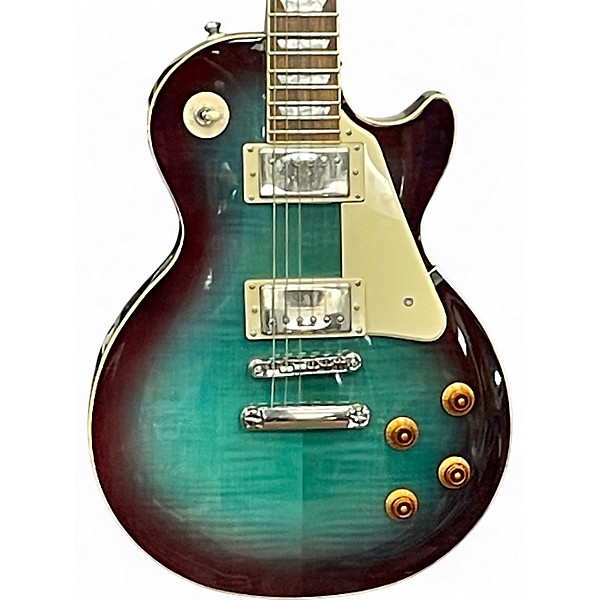 Used Epiphone Les Paul Standard Pro Blueberry Burst Solid Body Electric Guitar