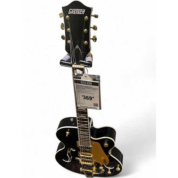Used Gretsch Guitars G5622T Electromatic Center Block Double Cut Bigsby Black and Yellow Hollow Body Electric Guitar