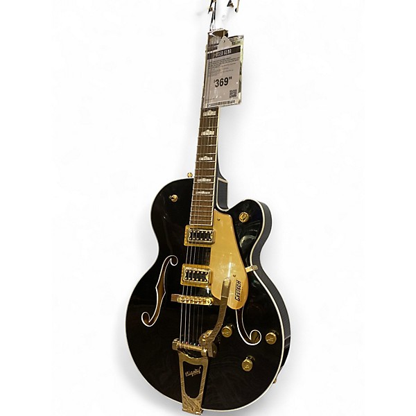 Used Gretsch Guitars G5622T Electromatic Center Block Double Cut Bigsby Black and Yellow Hollow Body Electric Guitar