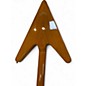 Used 2007 Gibson Reverse Flying V  Trans Amber Solid Body Electric Guitar