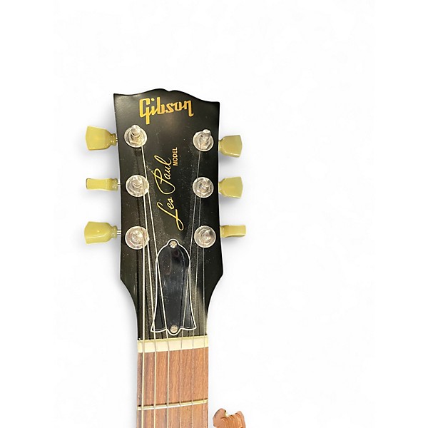 Used 2010 Gibson Les Paul Studio '60s Tribute P90  Black Solid Body Electric Guitar