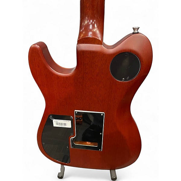 Used Godin Radium X Rustic Burst Solid Body Electric Guitar