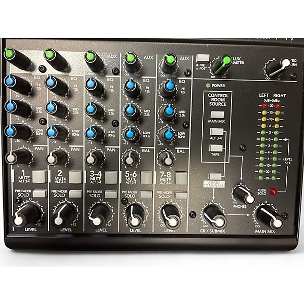Used Mackie 802VLZ4 Unpowered Mixer