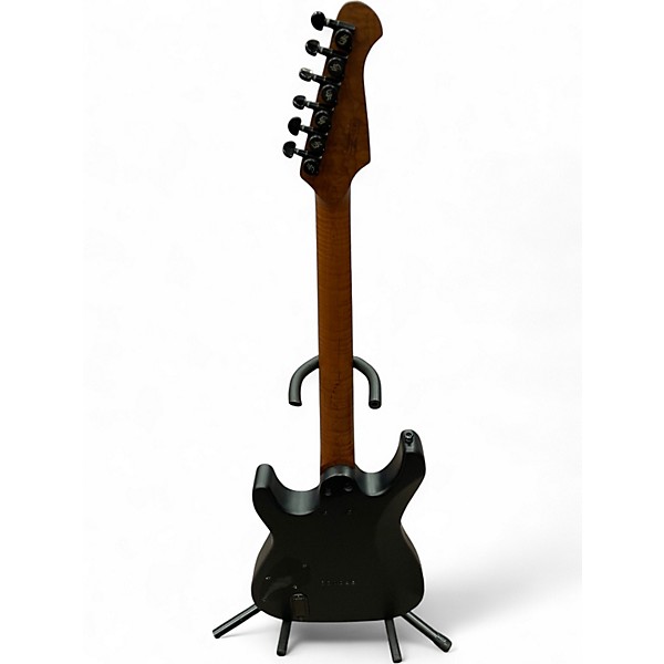 Used Harley Benton Fusion-IV HH Black Solid Body Electric Guitar
