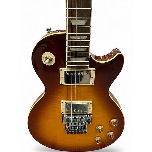 Used Epiphone Alex Lifeson Les Paul Axcess Viceroy Brown Solid Body Electric Guitar