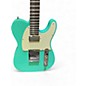 Used Schecter Guitar Research Nick Johnston PT Tele Blue Solid Body Electric Guitar