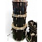 Used Pearl 5 Piece Export Black Drum Kit