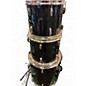 Used Pearl 5 Piece Export Black Drum Kit
