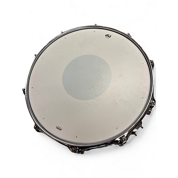Used DW 14X6.5 Design Series Snare BLACK NICKEL Drum