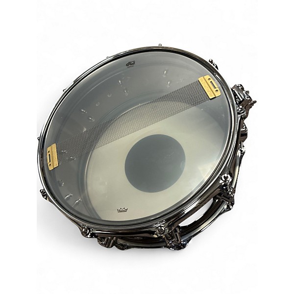 Used DW 14X6.5 Design Series Snare BLACK NICKEL Drum