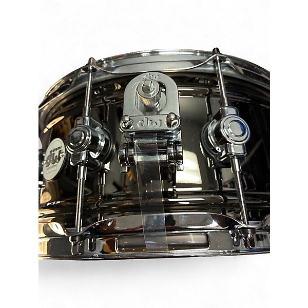 Used DW 14X6.5 Design Series Snare BLACK NICKEL Drum