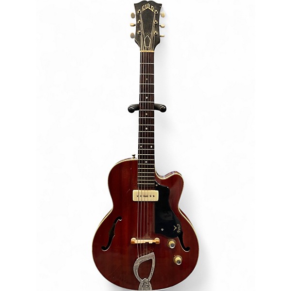 Vintage 1963 Guild M65 3/4 Natural Hollow Body Electric Guitar