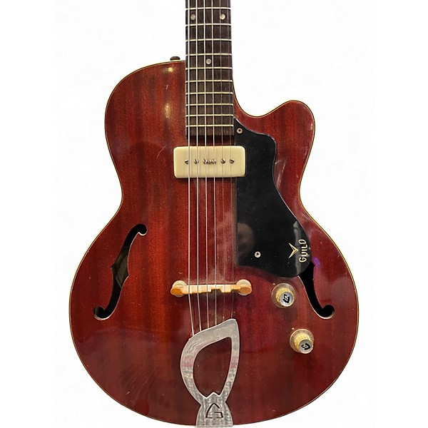 Vintage 1963 Guild M65 3/4 Natural Hollow Body Electric Guitar