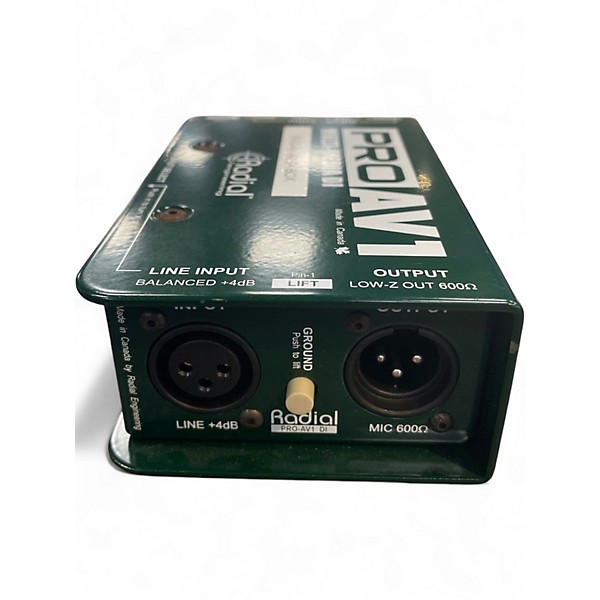Used Radial Engineering ProAV1 Direct Box
