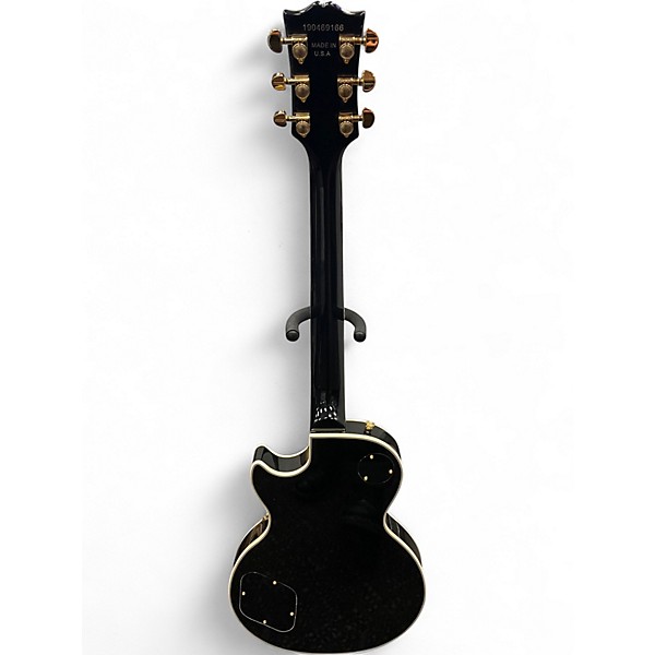 Used Gibson Les Paul Custom Ebony Solid Body Electric Guitar