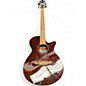 Used Ibanez AEG12II Natural Mahogany Acoustic Electric Guitar thumbnail