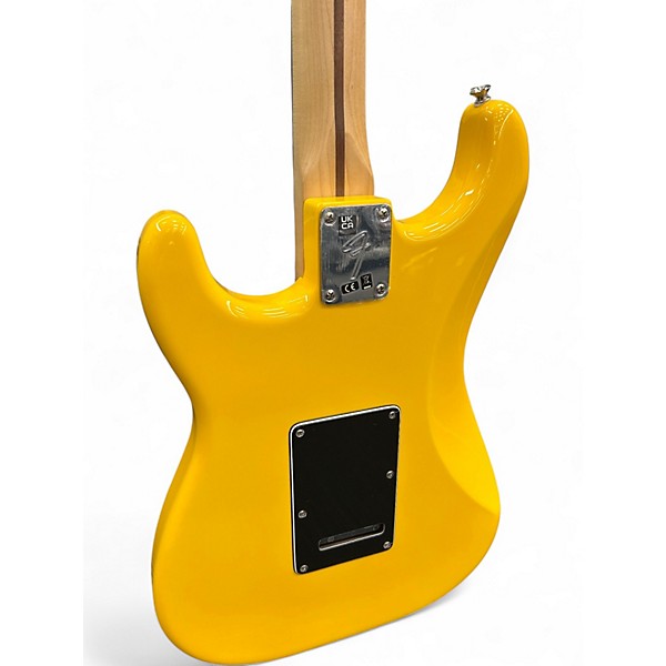 Used Fender Player Stratocaster YELLOW Solid Body Electric Guitar