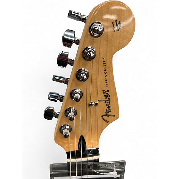 Used Fender Player Stratocaster YELLOW Solid Body Electric Guitar