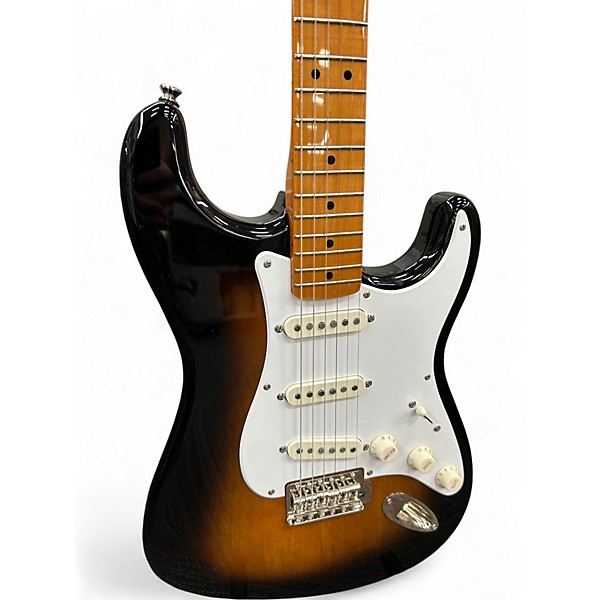 Used Squier Classic Vibe 1950S Stratocaster SUNBURST Solid Body Electric Guitar