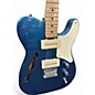Used Squier Carbonita telecaster blue Hollow Body Electric Guitar