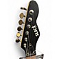 Used Slick SL55 Trans Black Solid Body Electric Guitar