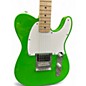 Used Squier Paranormal Esquire Apple Green Solid Body Electric Guitar