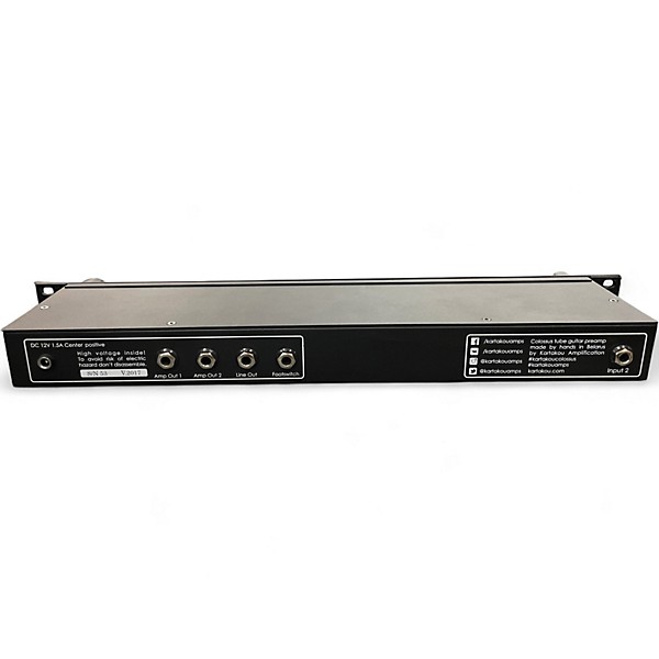 Used 2017 Kartakou Colossus Preamp Guitar Preamp