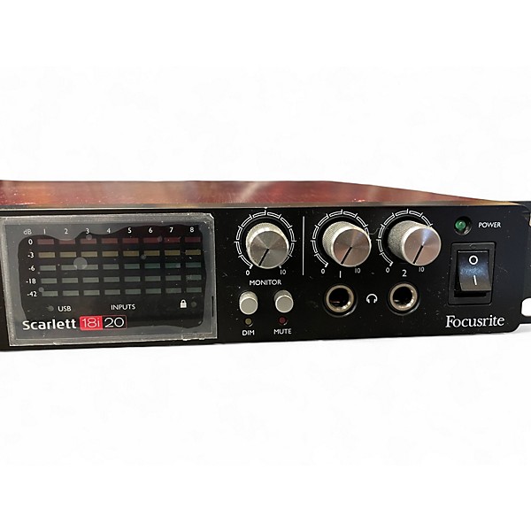 Used Focusrite Scarlett 18i20 Audio Interface