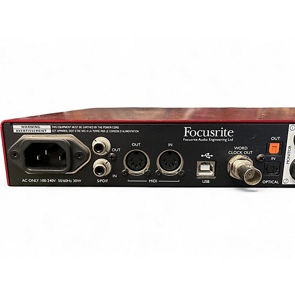 Used Focusrite Scarlett 18i20 Audio Interface