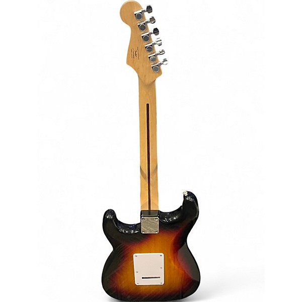 Used Squier Affinity Stratocaster 3 Tone Sunburst Solid Body Electric Guitar