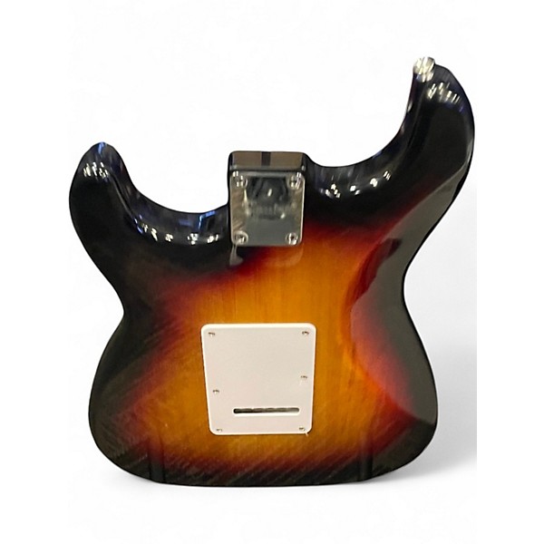 Used Squier Affinity Stratocaster 3 Tone Sunburst Solid Body Electric Guitar