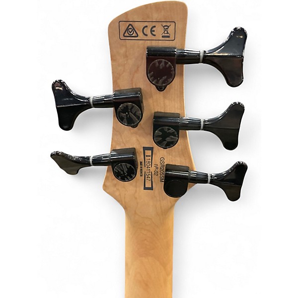 Used Ibanez GSR205 5 String TRANS SPALTED MAPLE Electric Bass Guitar