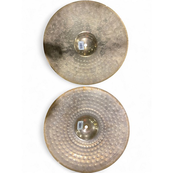 Used Zildjian 14in zbt hihat pair Cymbal
