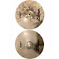 Used Zildjian 13in zbt hihat pair Cymbal thumbnail