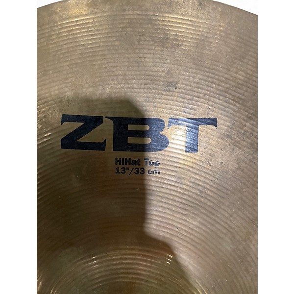Used Zildjian 13in zbt hihat pair Cymbal