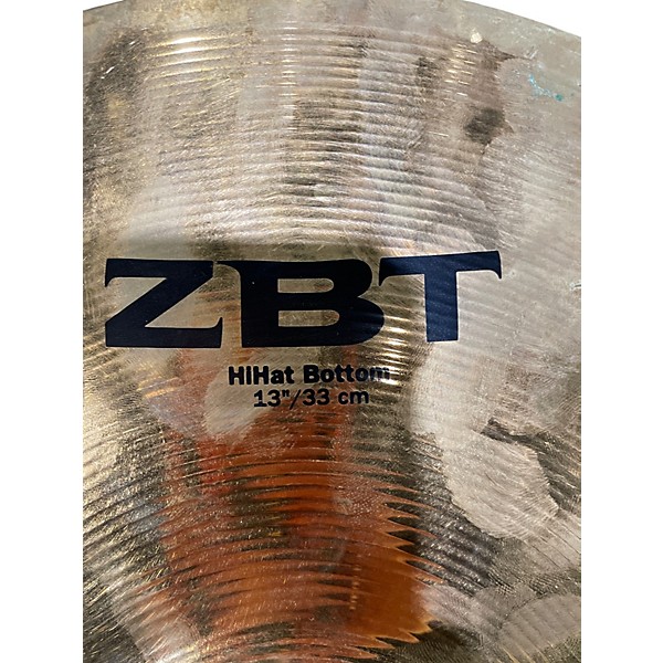 Used Zildjian 13in zbt hihat pair Cymbal