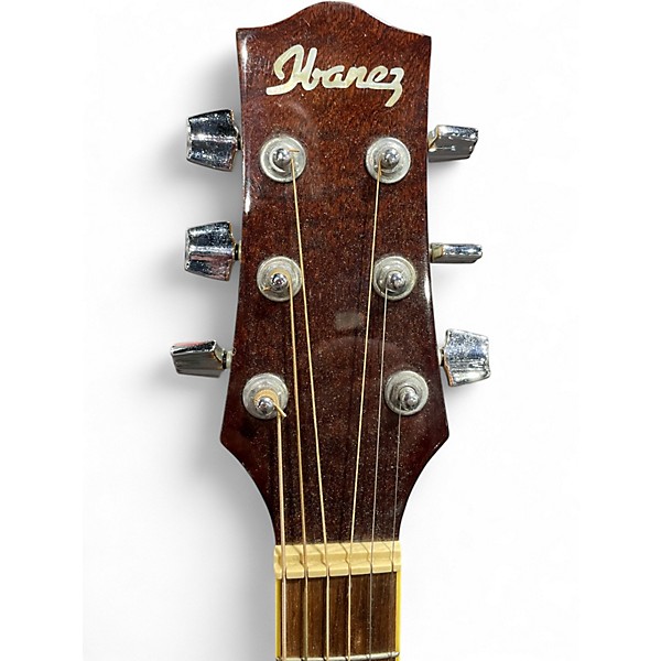 Used Ibanez ew20qmhn quilted brown Acoustic Guitar