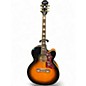 Used Epiphone J-200EC Studio Vintage Sunburst Acoustic Electric Guitar thumbnail