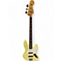 Used Fender Player II Jazz Bass Hialeah Yellow Electric Bass Guitar thumbnail
