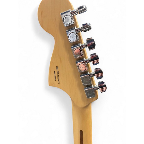 Used Fender Jaguar Metallic Aqua Marine Solid Body Electric Guitar
