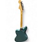 Used Fender Jaguar Metallic Aqua Marine Solid Body Electric Guitar