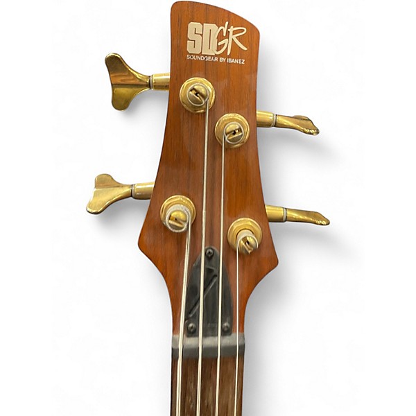 Used Ibanez SR750 Brown Sunburst Electric Bass Guitar