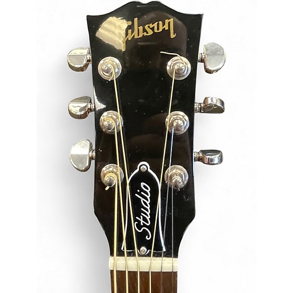 Used Gibson J45 STUDIO WALNUT Natural Acoustic Electric Guitar