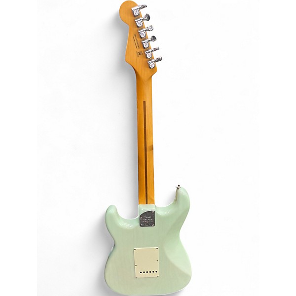 Used Fender American Professional II Stratocaster Thinline Transparent Daphne Blue Hollow Body Electric Guitar